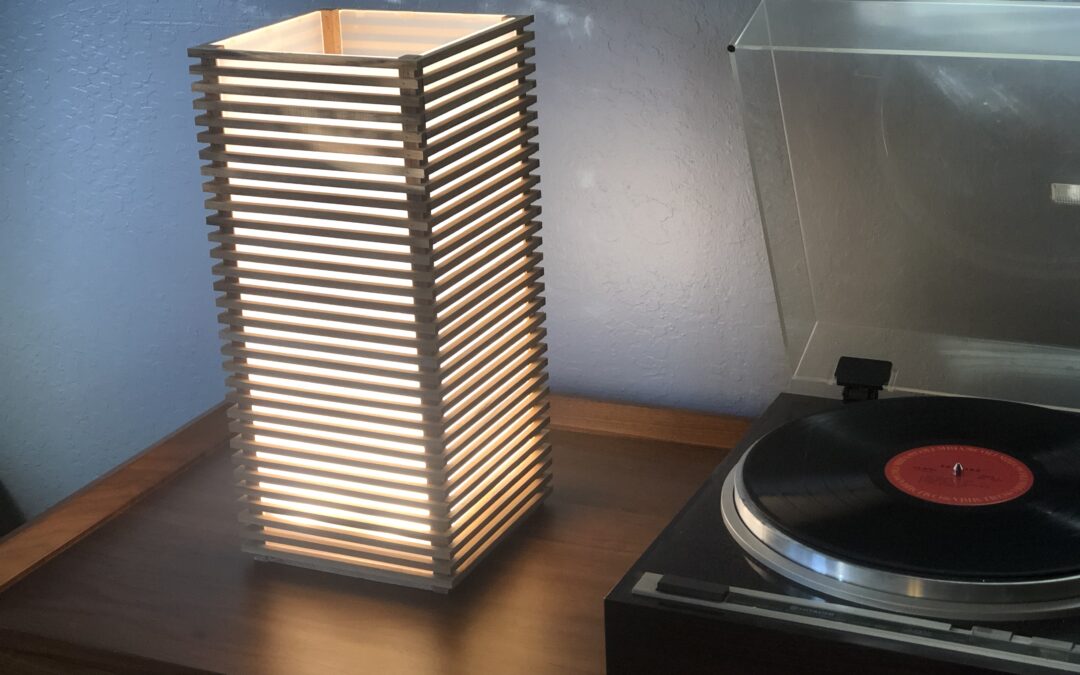 Teak Lamp